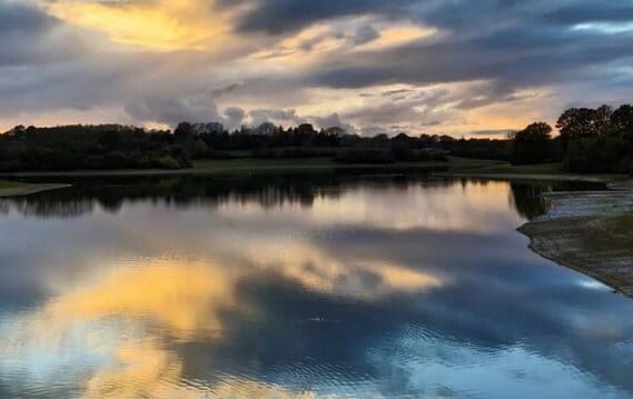 View Of Bewl Water Lake