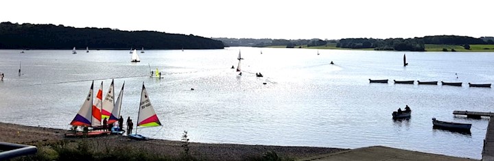 Lone canoe