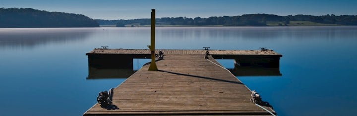 Lone canoe