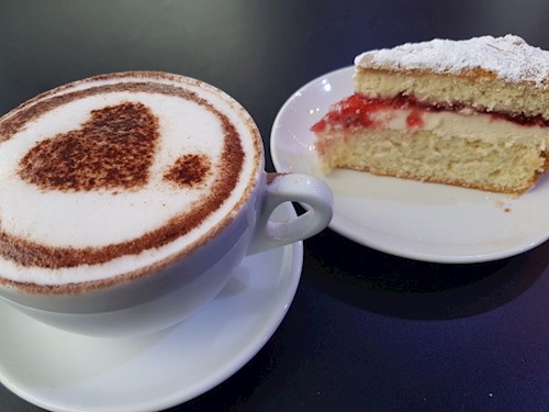 Coffee and cake