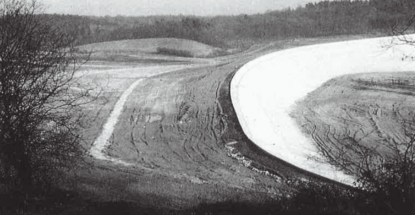 Dam under construction