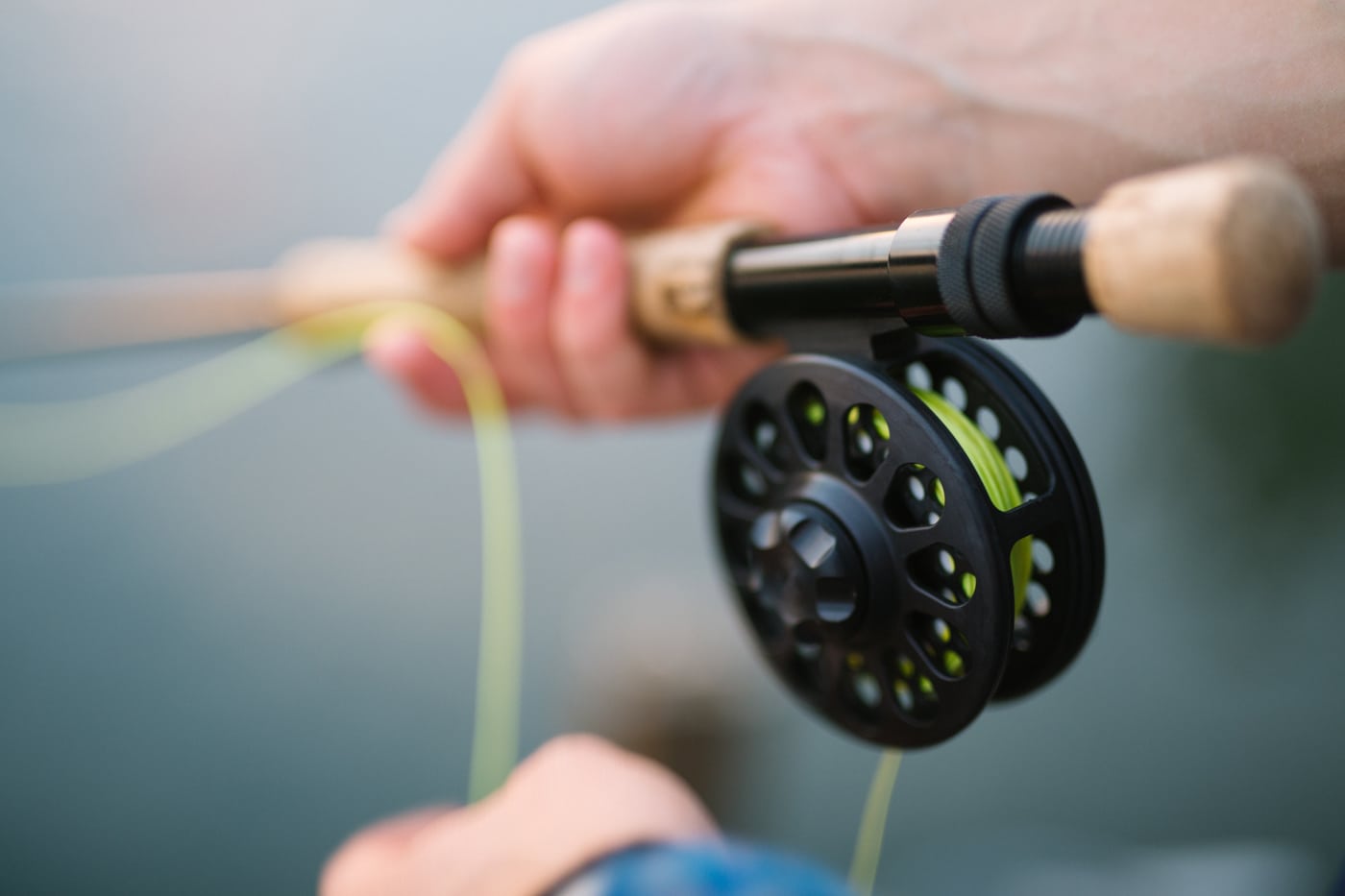 Fly fishing reel