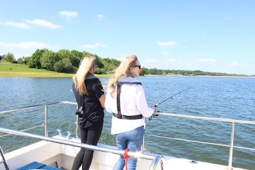 Ladies fishing