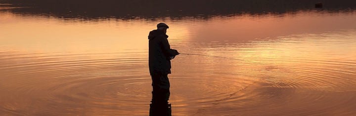 Fly fishing wading