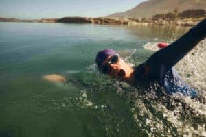 Swimmer swimming