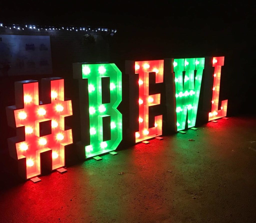 Bewl Christmas lights